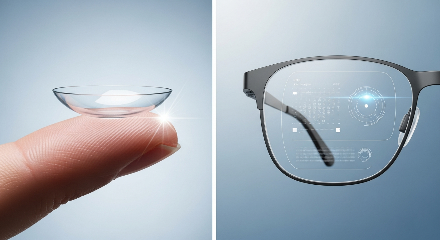 Modern Teknoloji: Kontakt Lensler ve Akıllı Gözlükler