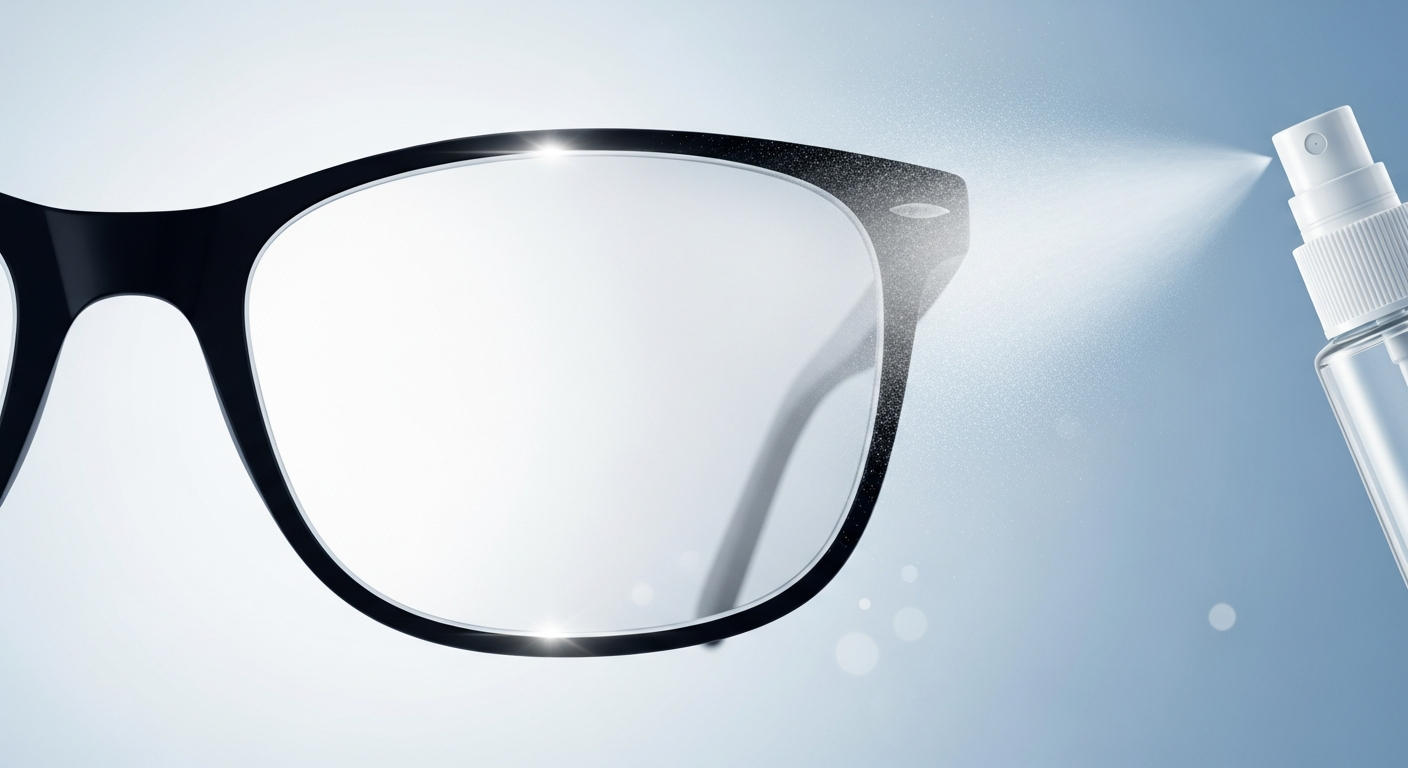 Buğu Önleyici Gözlük Camı Kaplamaları ve Spreyler
