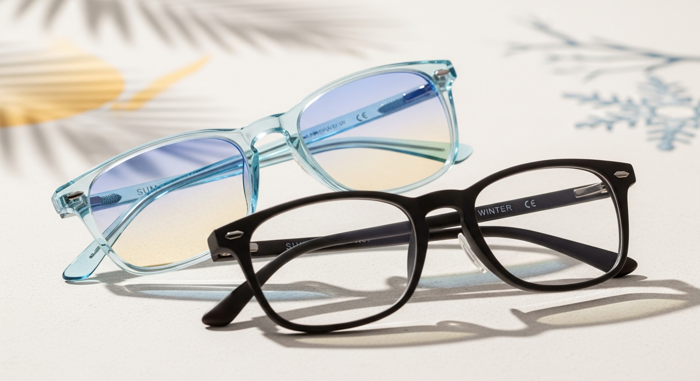 Numaralı Gözlüklerde Sezonluk Cam ve Çerçeve Değişimi