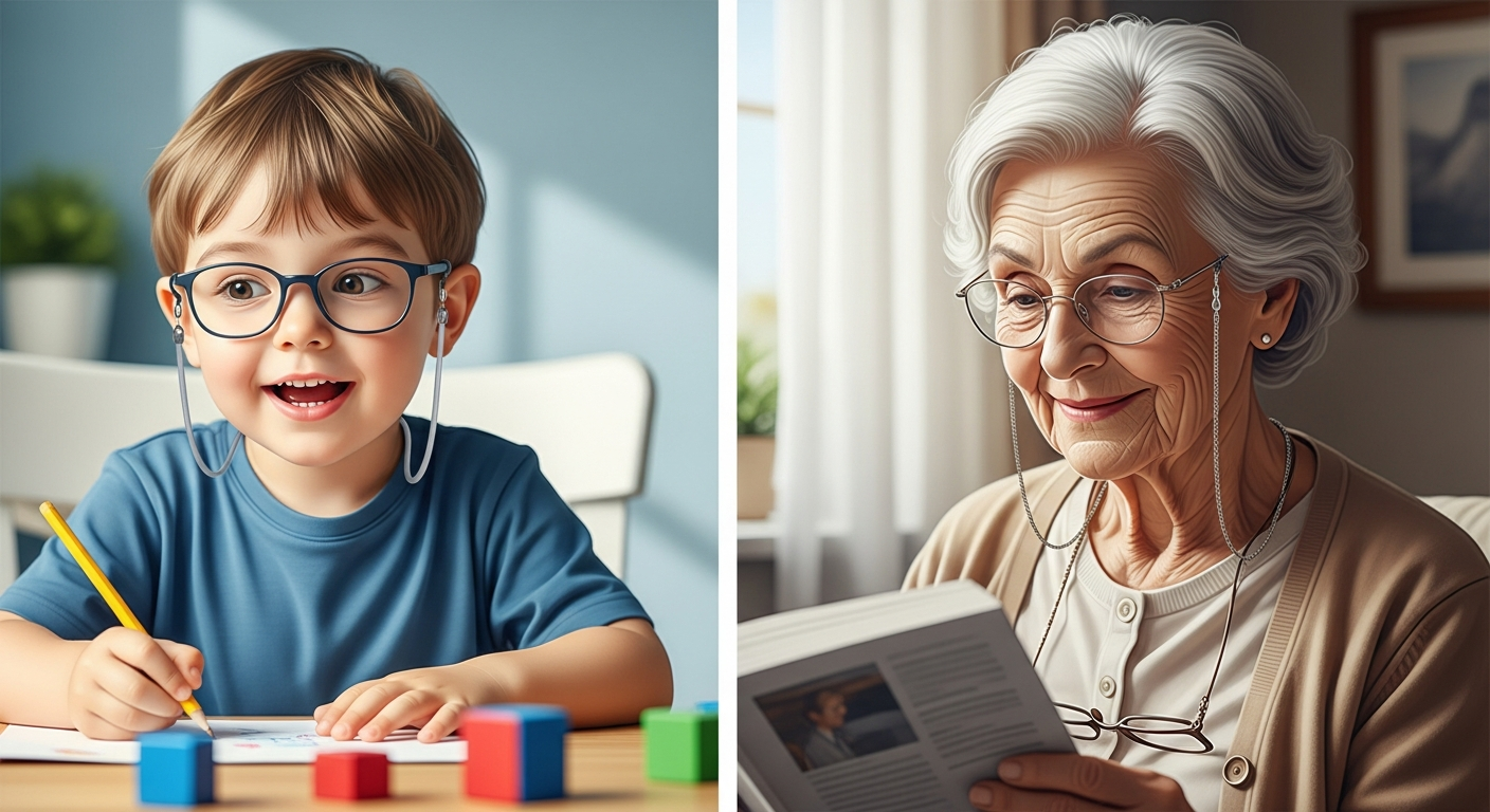 Çocuklar ve Yaşlılar İçin Güvenli Gözlük Kullanımı