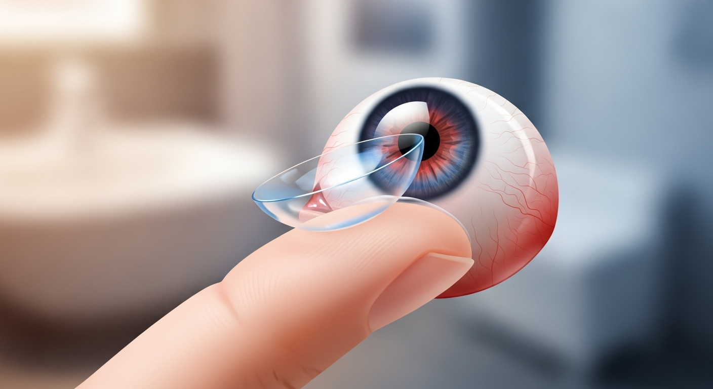 Kontakt Lens Kullanımında Göz Kuruluğu Neden Olur?