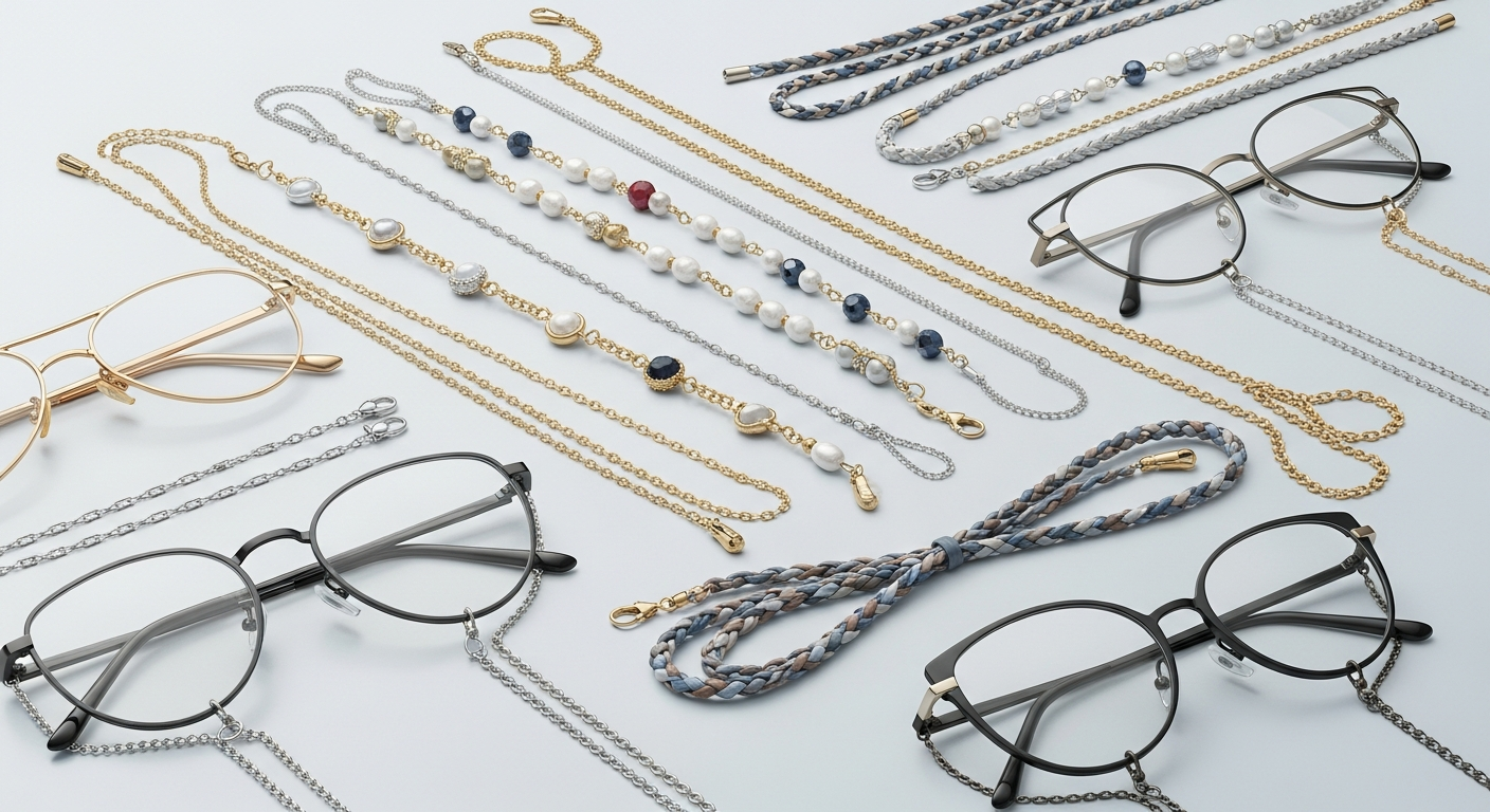 Tarzınıza Uygun Gözlük İpleri ve Zincirleri