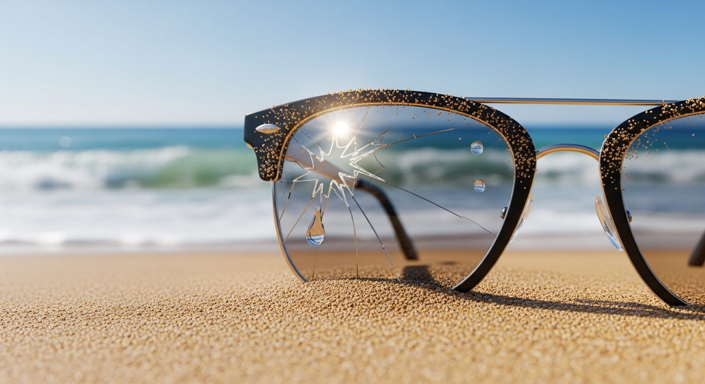 Plajda Güneş Gözlüğü Kullanımının Zorlukları