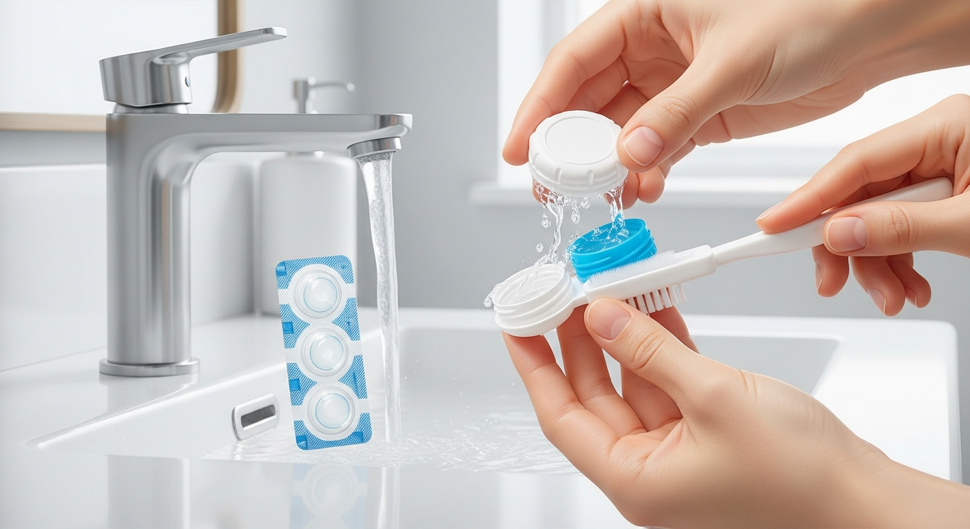 Adım Adım Günlük Lens Kutusu Temizliği