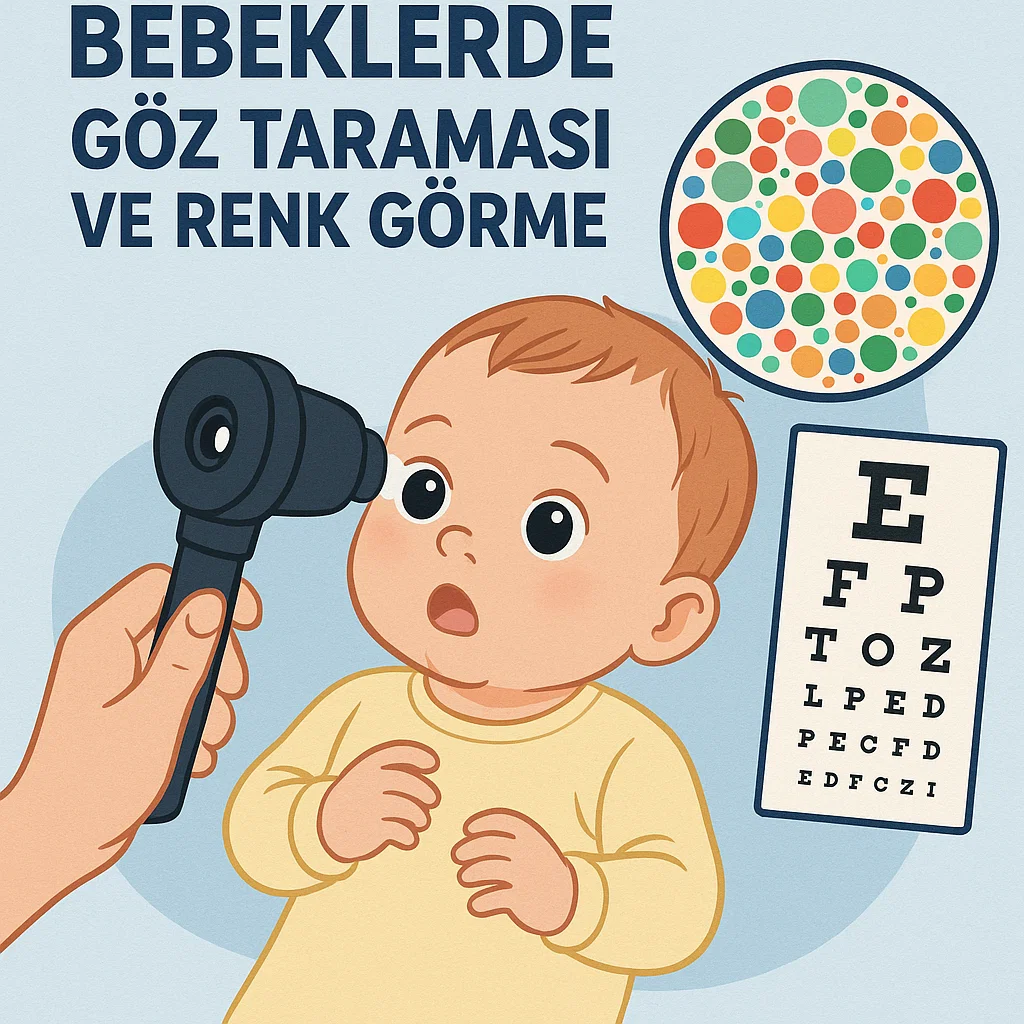 Bebeklerde Göz Taraması ve Renk Görme